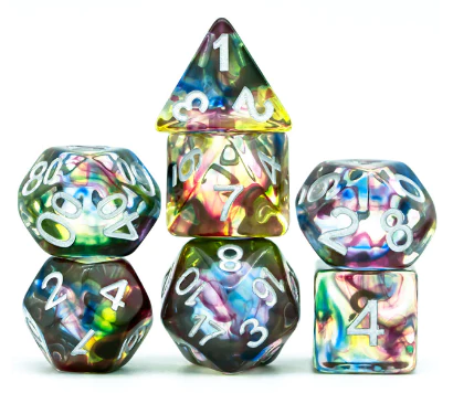Northern Lights RPG Dice Set (7)