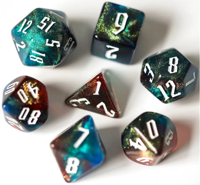 Magician's Illusion RPG Dice Set (7)