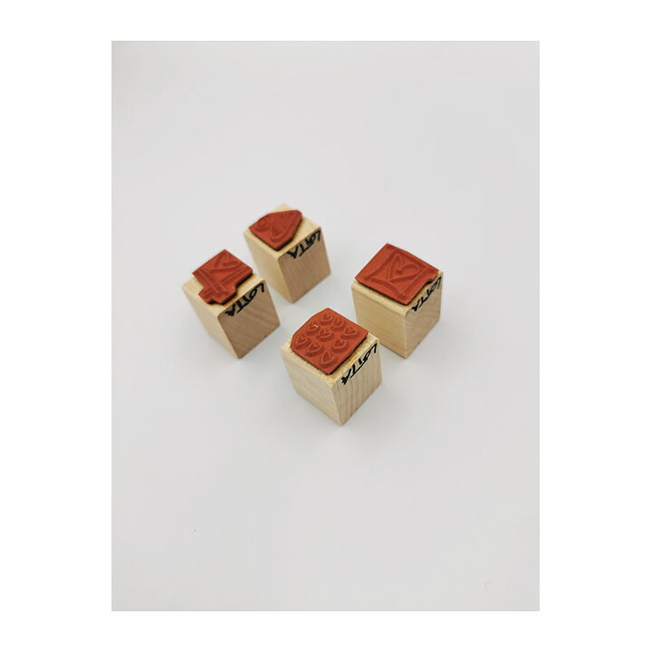 Hero Arts Rubber Stamps Second Hand -Sketch Hearts