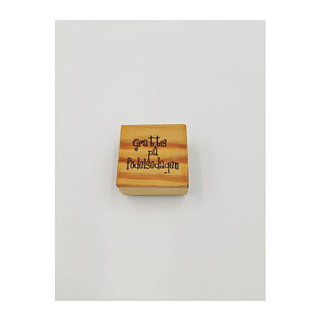 Rubber Stamps Second Hand - Grattis på födelsedagen