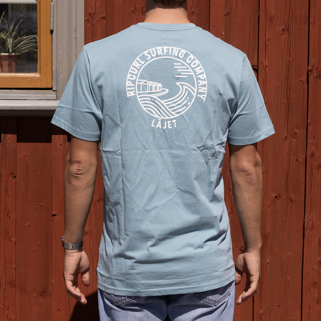 Rip Curl t-shirt Varberg läjet dusty blue