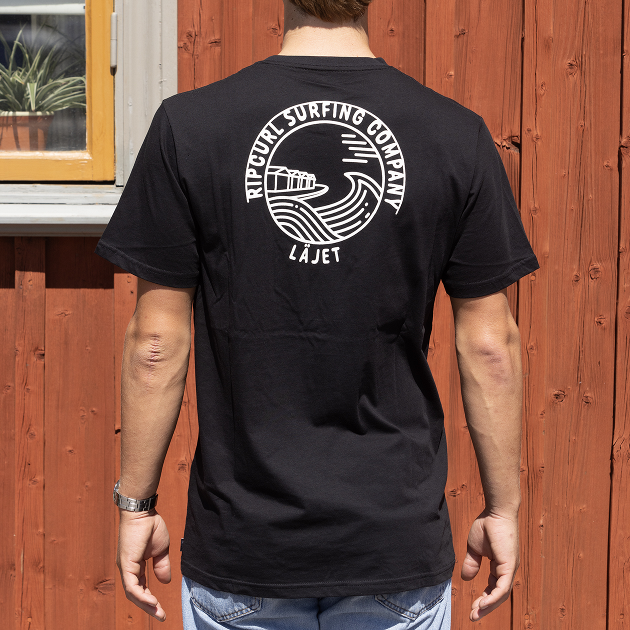 Rip Curl t-shirt Varberg läjet black