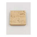 Reprint Rubber Stamps Second Hand - Svenska Ord - Fraser