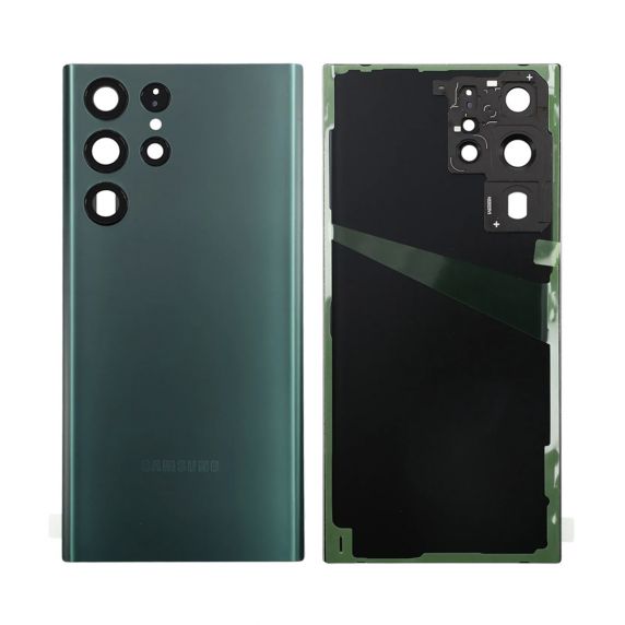 Samsung Galaxy S22 Ultra Baksida med tejp - Grön