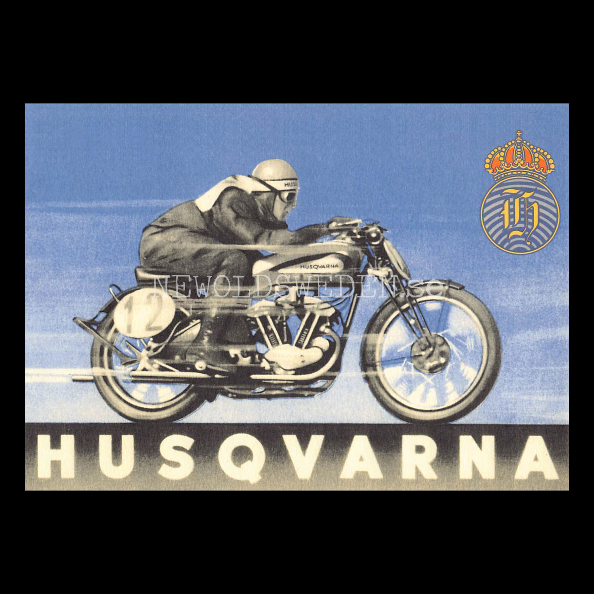 HUSQVARNA - Vykort a5
