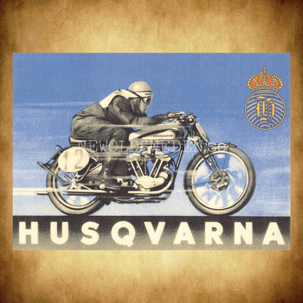 HUSQVARNA - Vykort a5 - 2