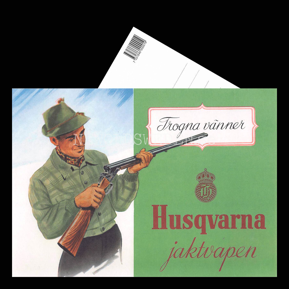 HUSQVARNA Jaktvapen - Vykort A5 - 3