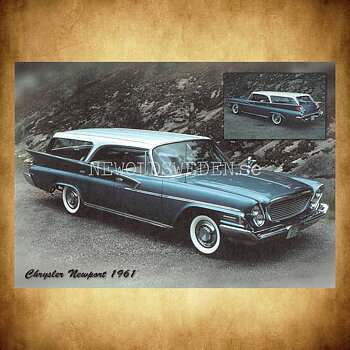 Chrysler Newport 1961 - Vykort A5
