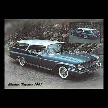 Chrysler Newport 1961 - Vykort A5