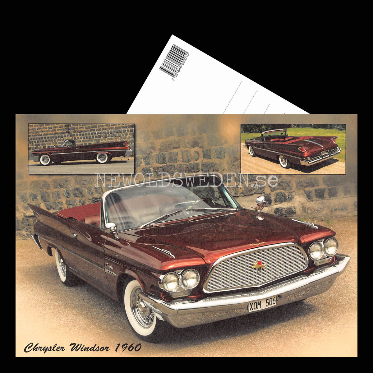 Chrysler Windsor 1960 - Vykort A5 - 3