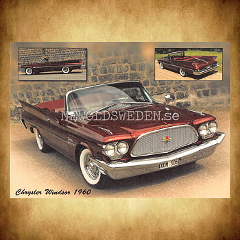 Chrysler Windsor 1960 - Vykort A5