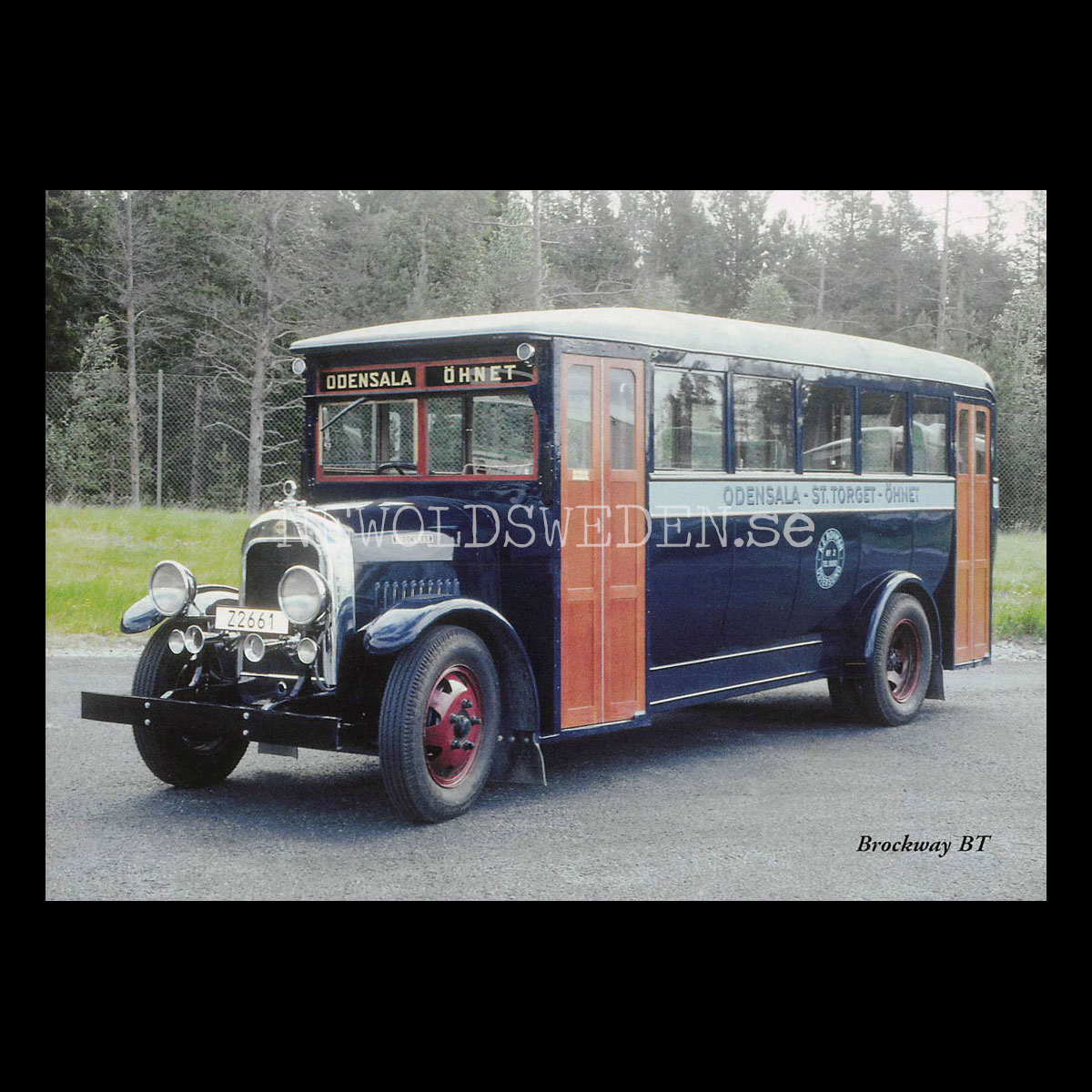 Brockway BT - ODENSALA ÖHNET ÖSTERSUND - Vykort a5