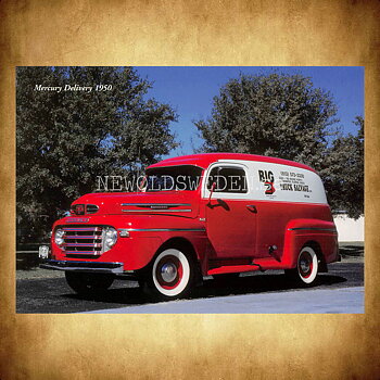 Mercury Delivery 1950 - Vykort A5