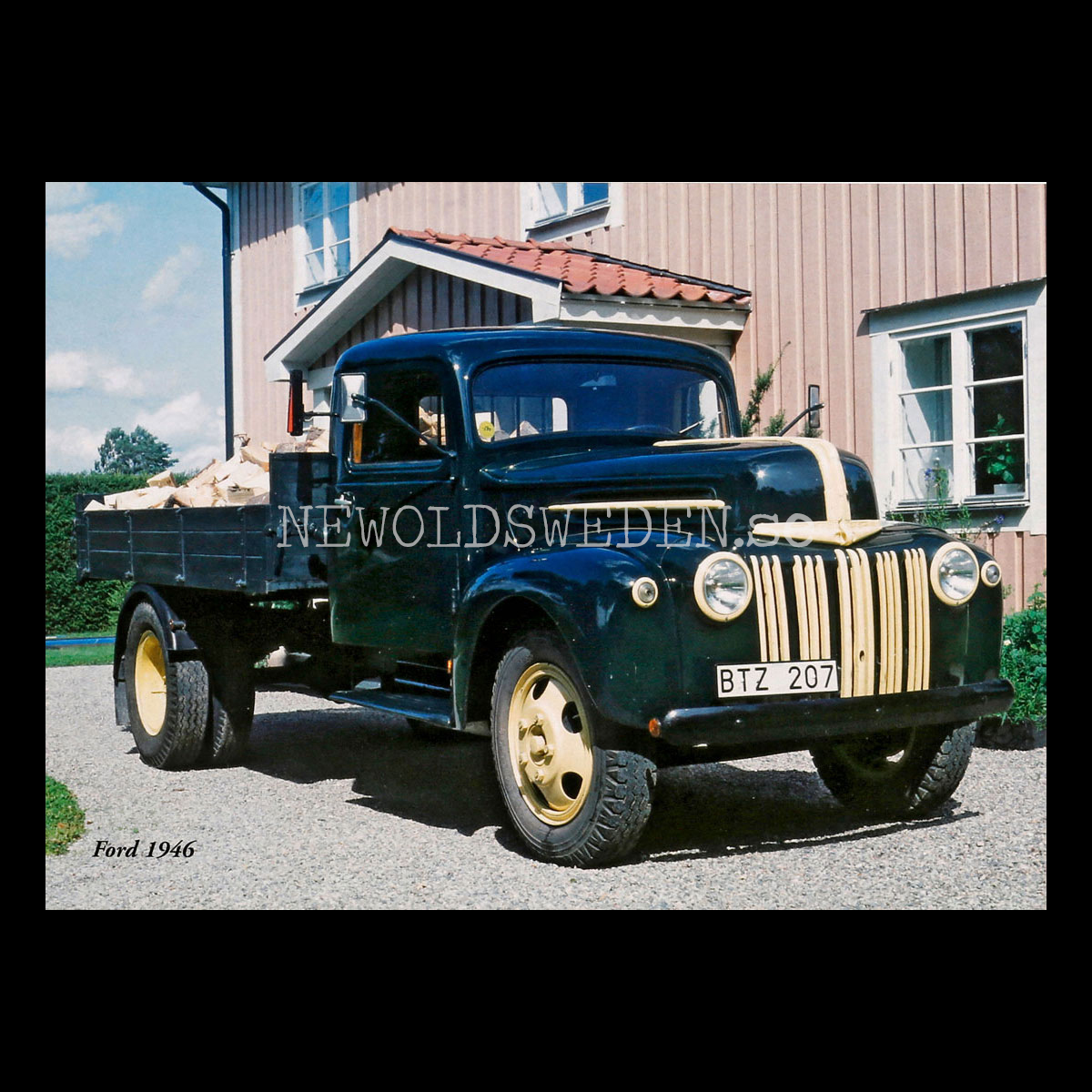 Ford 1946 - Vykort A5