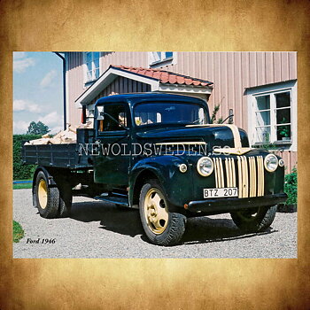 Ford 1946 - Vykort A5