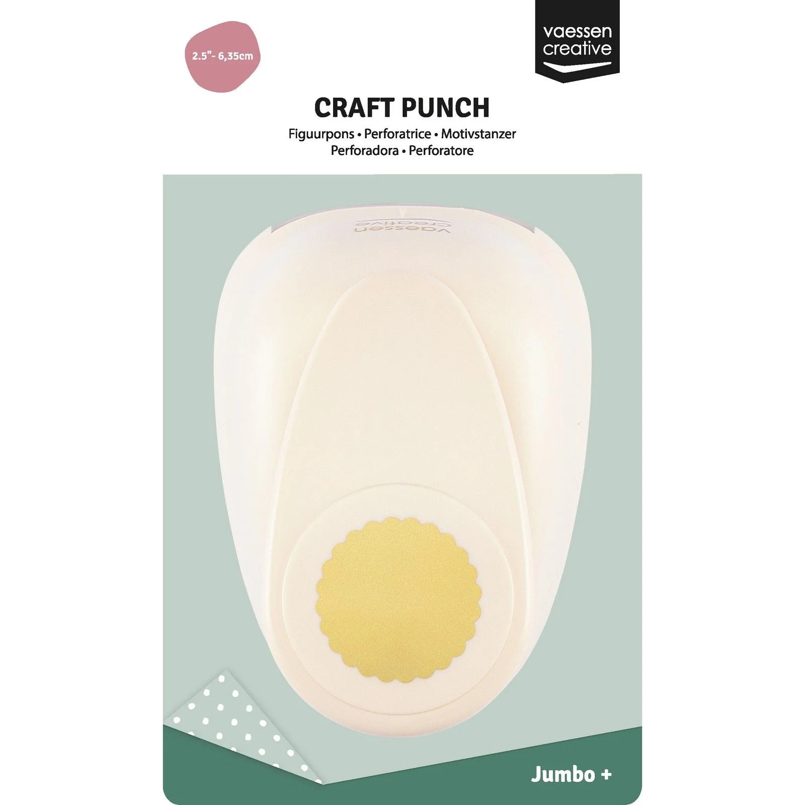 Vaessen - Handpunch - Scallop Circle - Jumbo + - 2