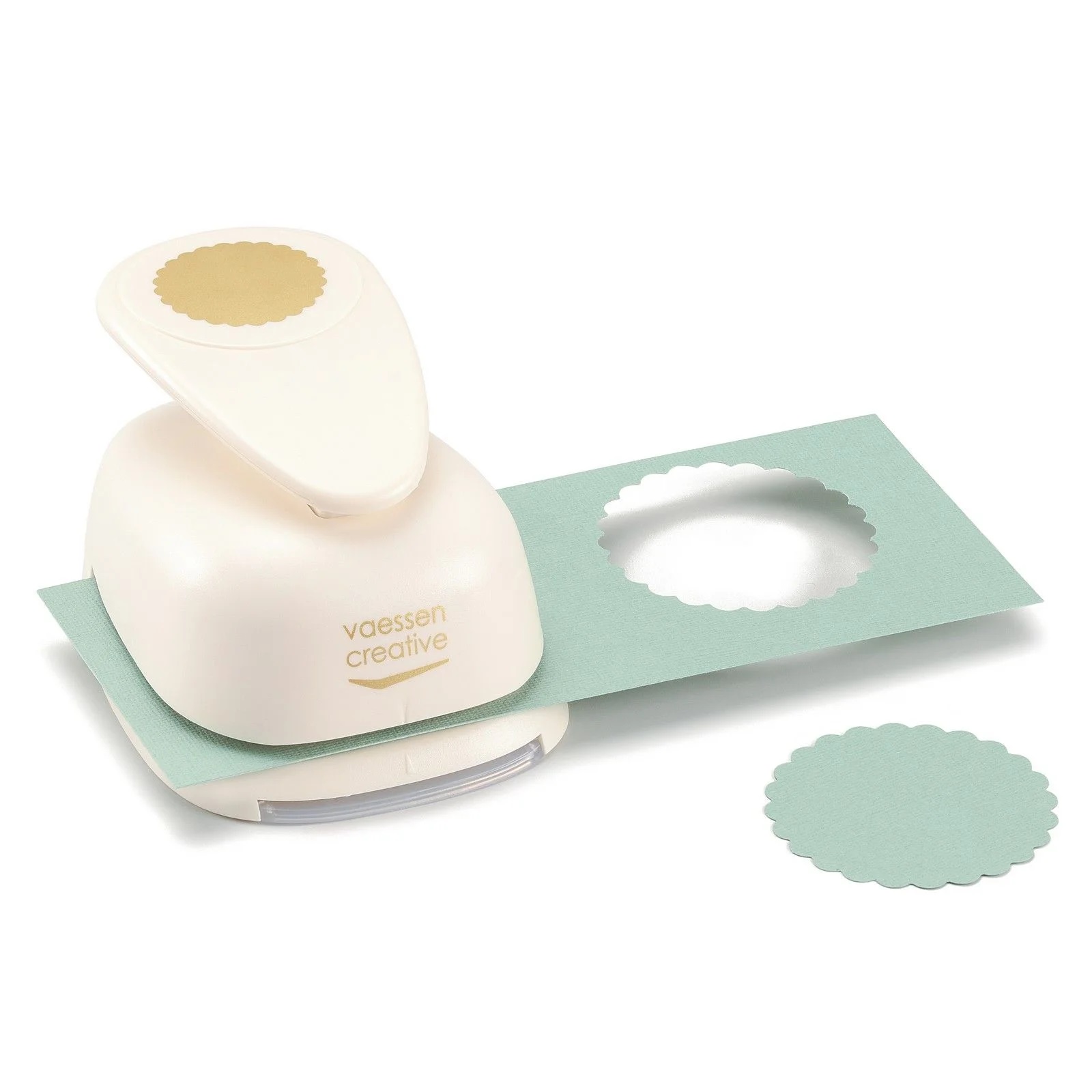 Vaessen - Handpunch - Scallop Circle - Jumbo + - 6