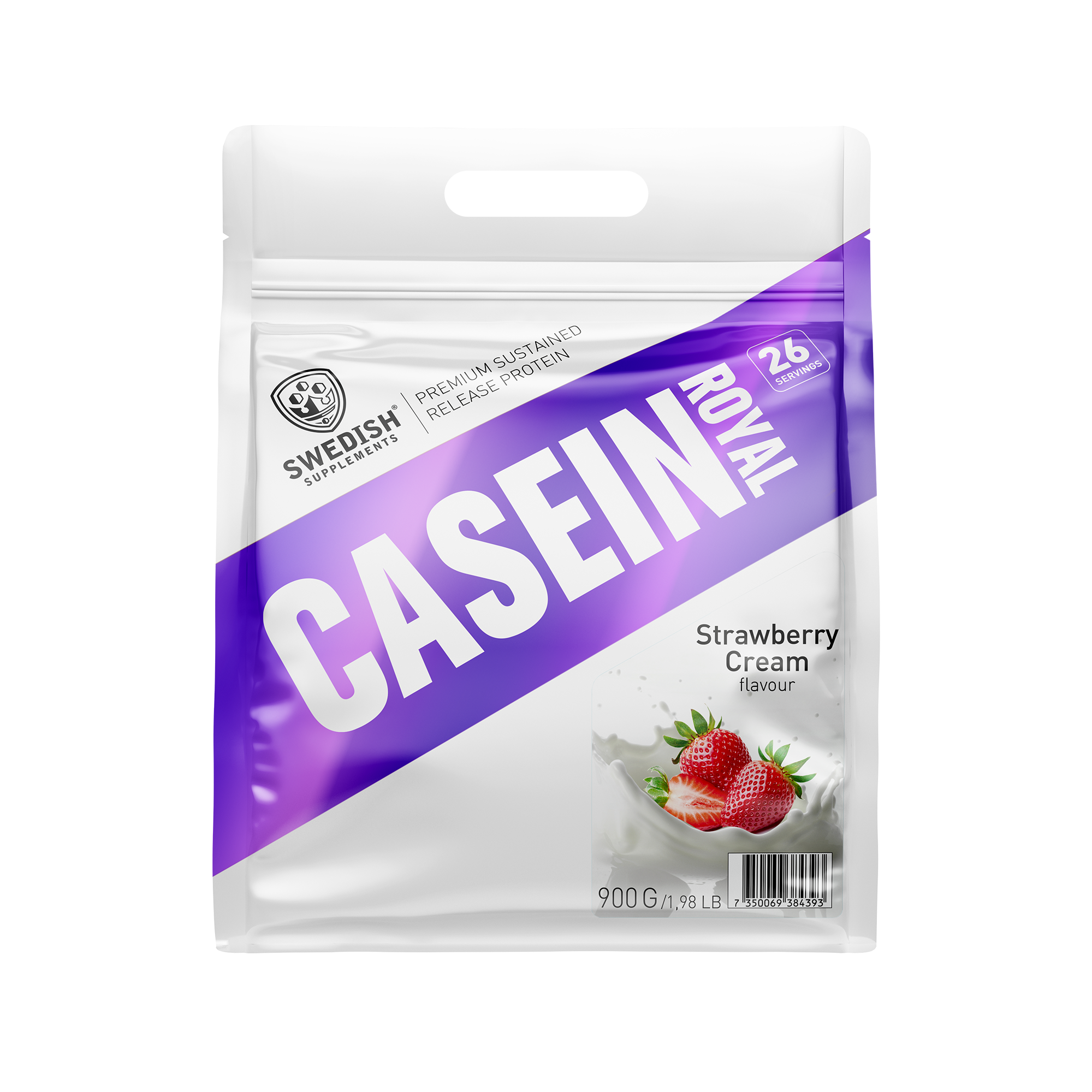 Casein Royal, 900g   Strawberry Cream