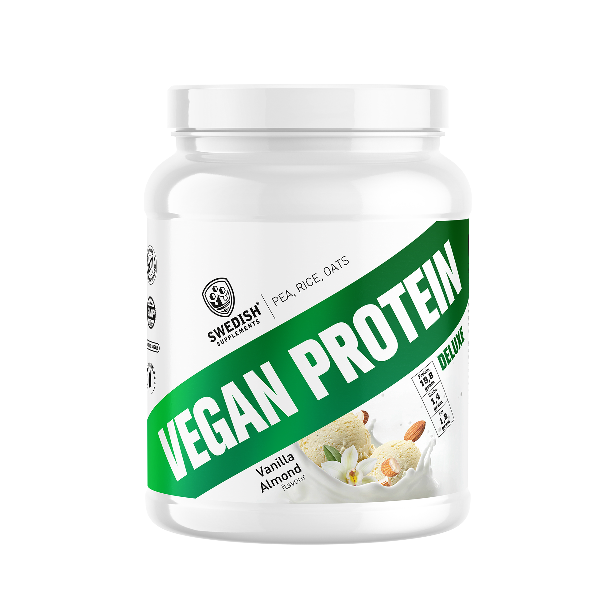 Vegan Protein Deluxe - 750g - Vanilla Almond