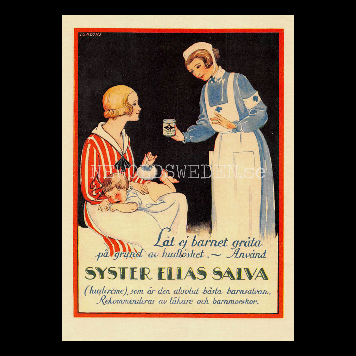 SYSTER ELLAS SALVA - Vykort A5