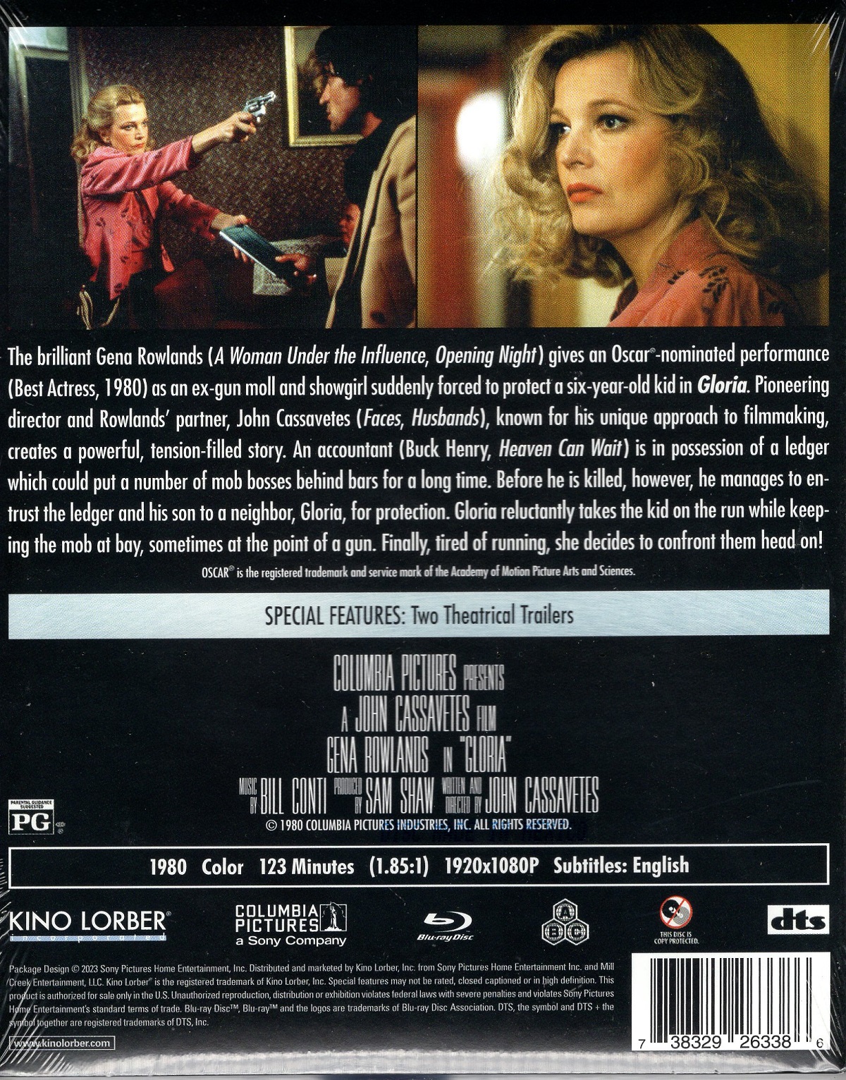 Gloria (ej svensk text) (Blu-ray) - 2