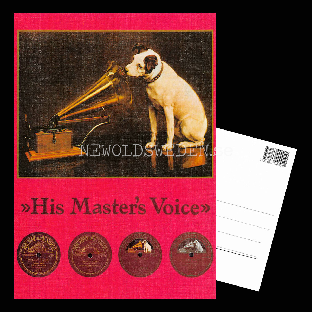 His Master´s Voice - Vykort A5 - 3