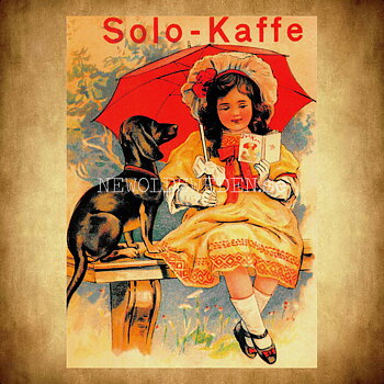 Solo-Kaffe - Vykort