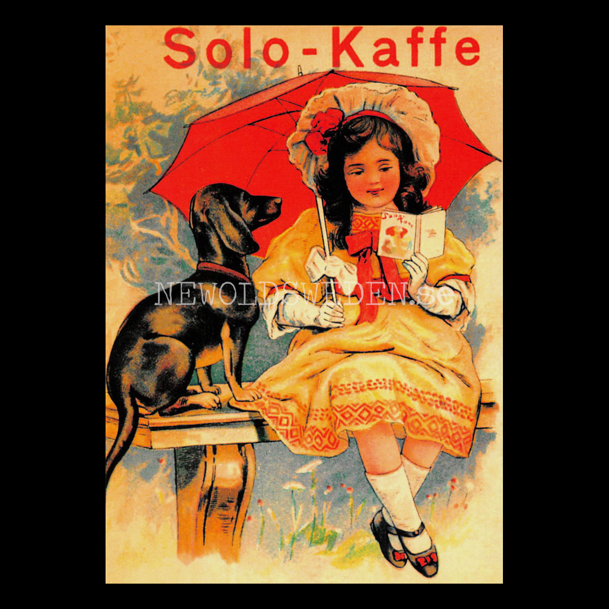 Solo-Kaffe - Vykort