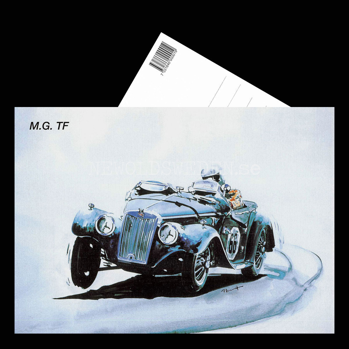 MG TF - Vykort A5 - 3