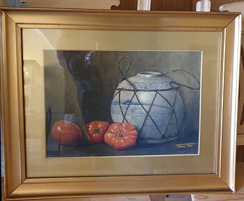 Fothergill E still life watercolor