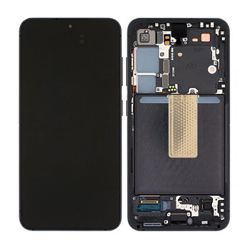 Original Samsung Galaxy S23 Skärm med LCD Display - Svart