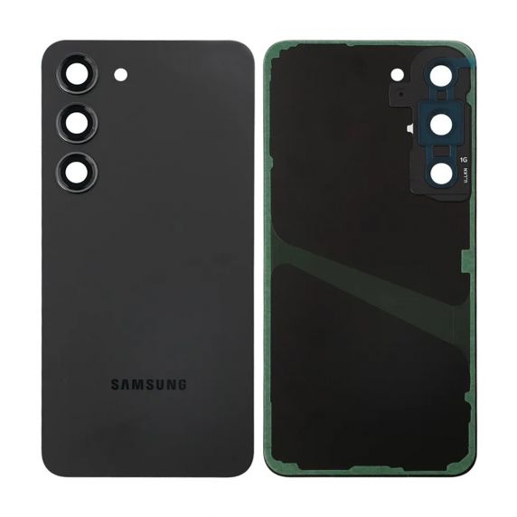 Samsung Galaxy S23 Baksida med tejp - Svart