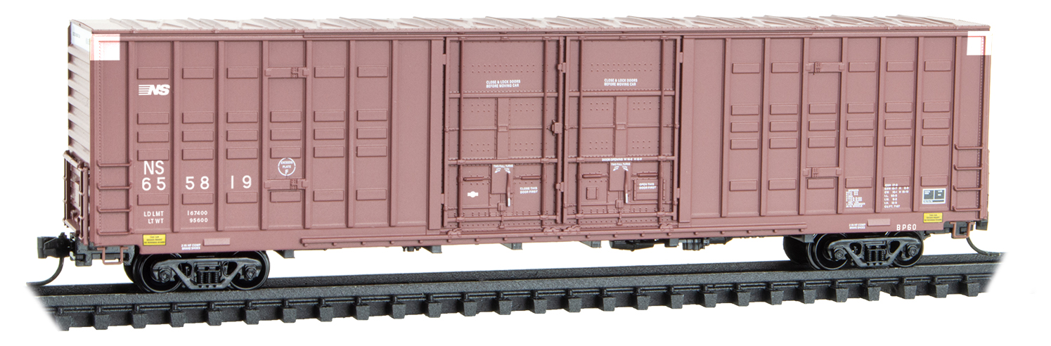 Box car 60' excess height, NS #655819