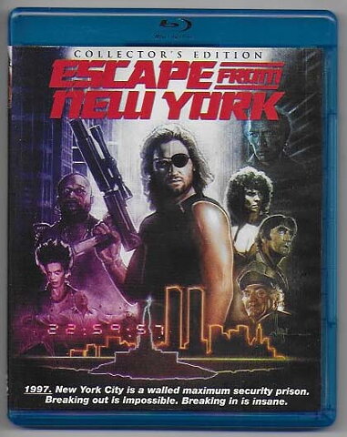 Escape From New York Blu-ray 2-disc Collector's Edition