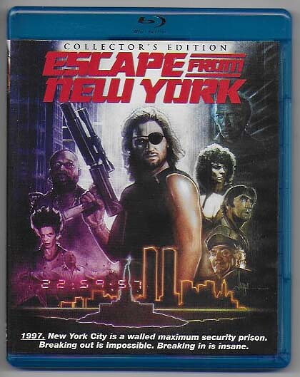 Escape From New York Blu-ray 2-disc Collector's Edition