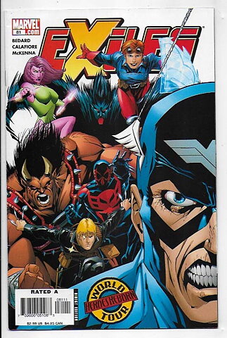 Exiles # 81 VF+