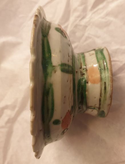Tazza altar bowl Qing 19th century - 3