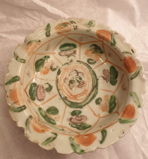 Tazza altar bowl Qing 19th century - 2