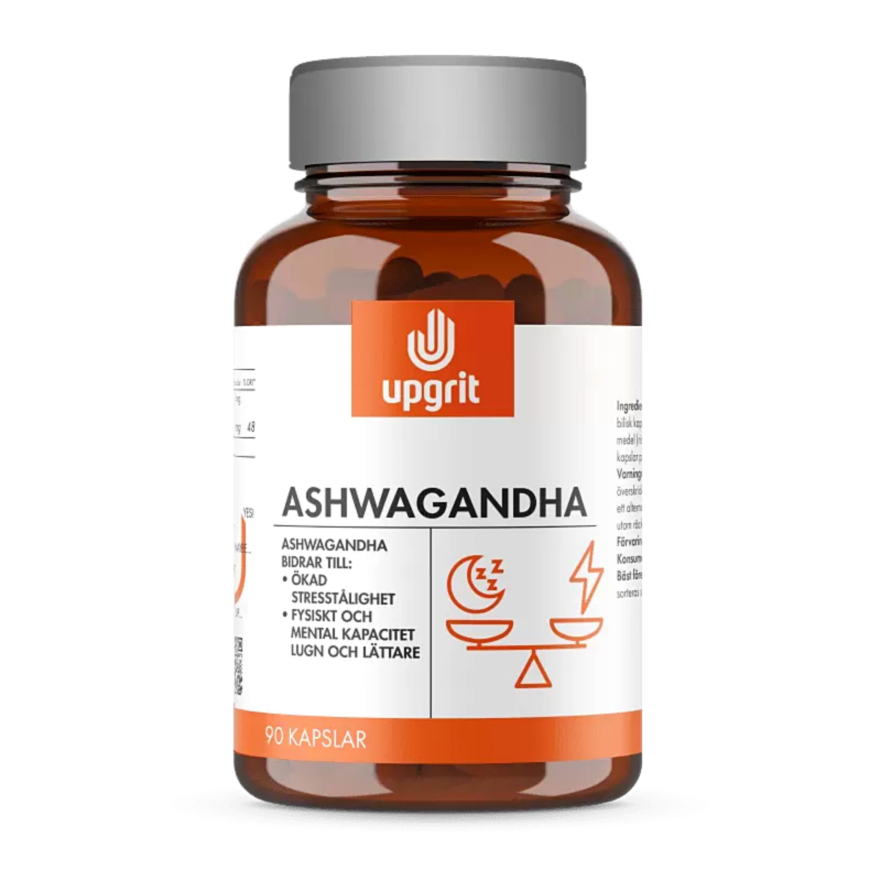 Ashwagandha 60 kapslar Upgrit