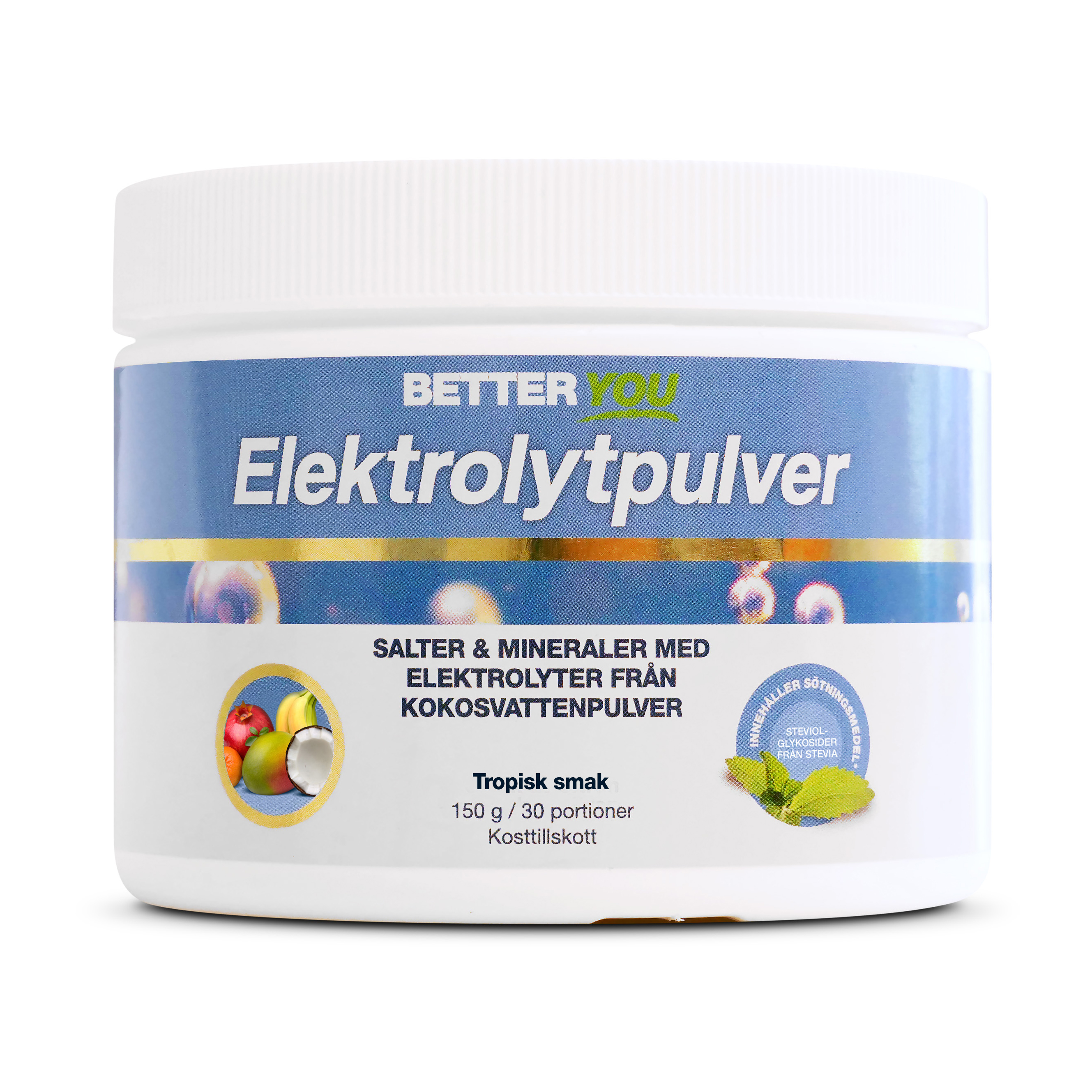 Elektrolytpulver Tropisk 150g - Better You