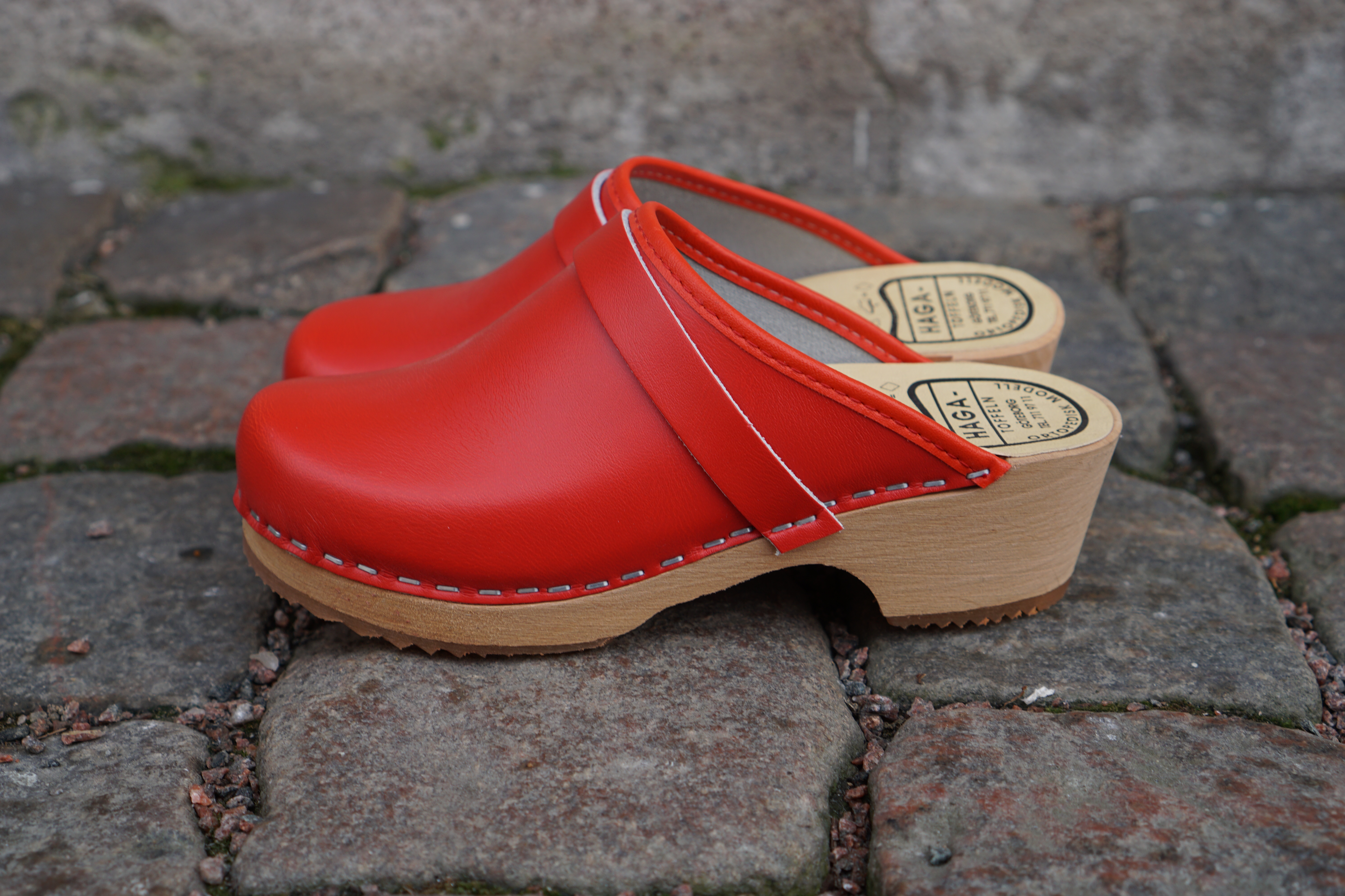 HagaToffeln - Clog Classic Red Children - 3