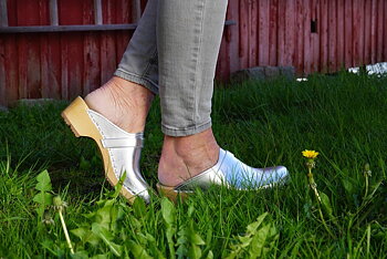 HagaToffeln - >Clog Classic Silver