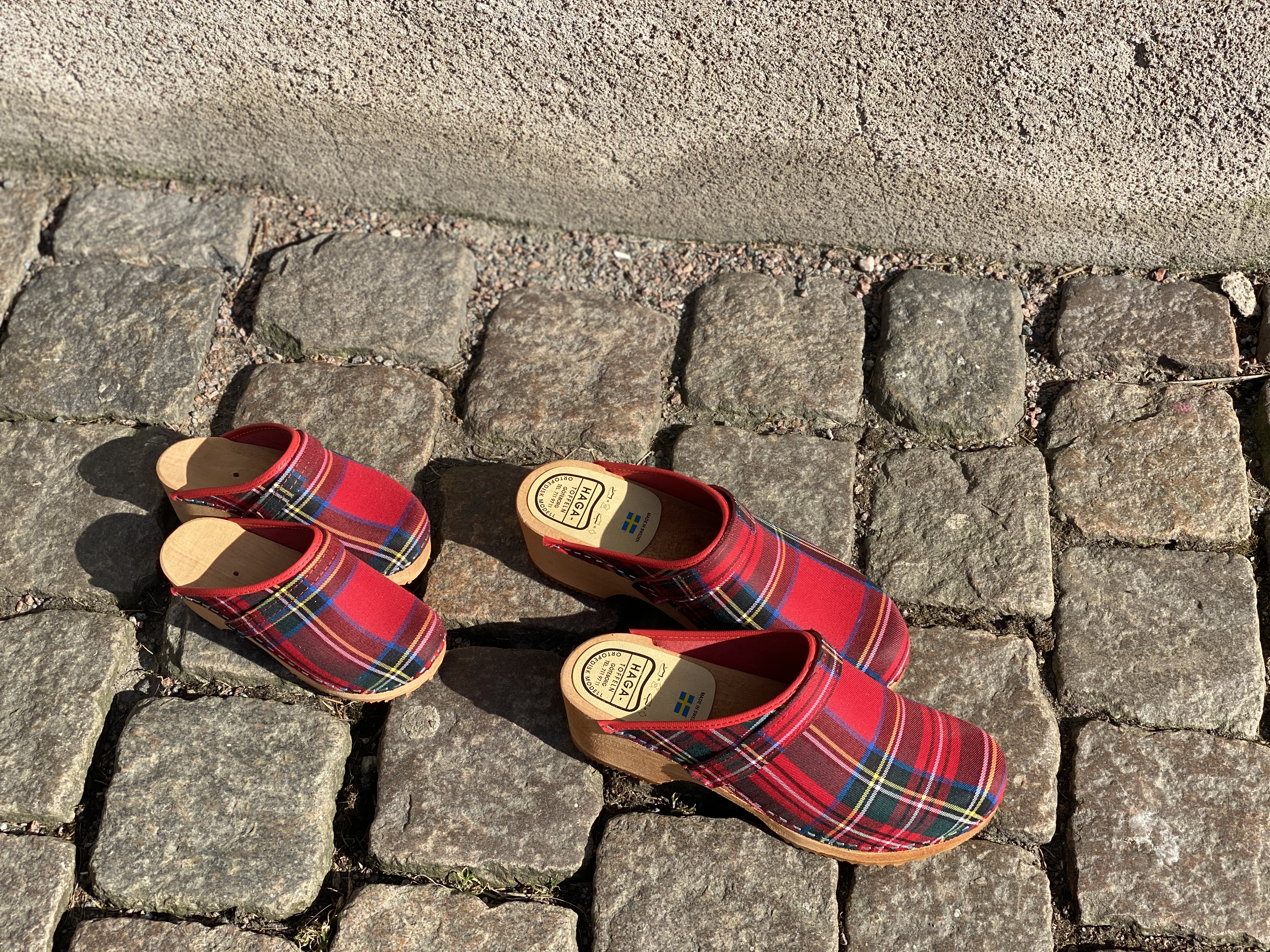 HagaToffeln - Clog Classic Children Tartan - 2