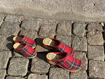 HagaToffeln - Clog Classic Children Tartan