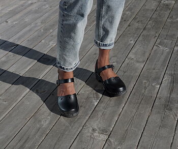 HagaToffeln - Clog MaryJane Black