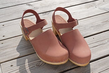 HagaToffeln - Clog Charli Blush Suede
