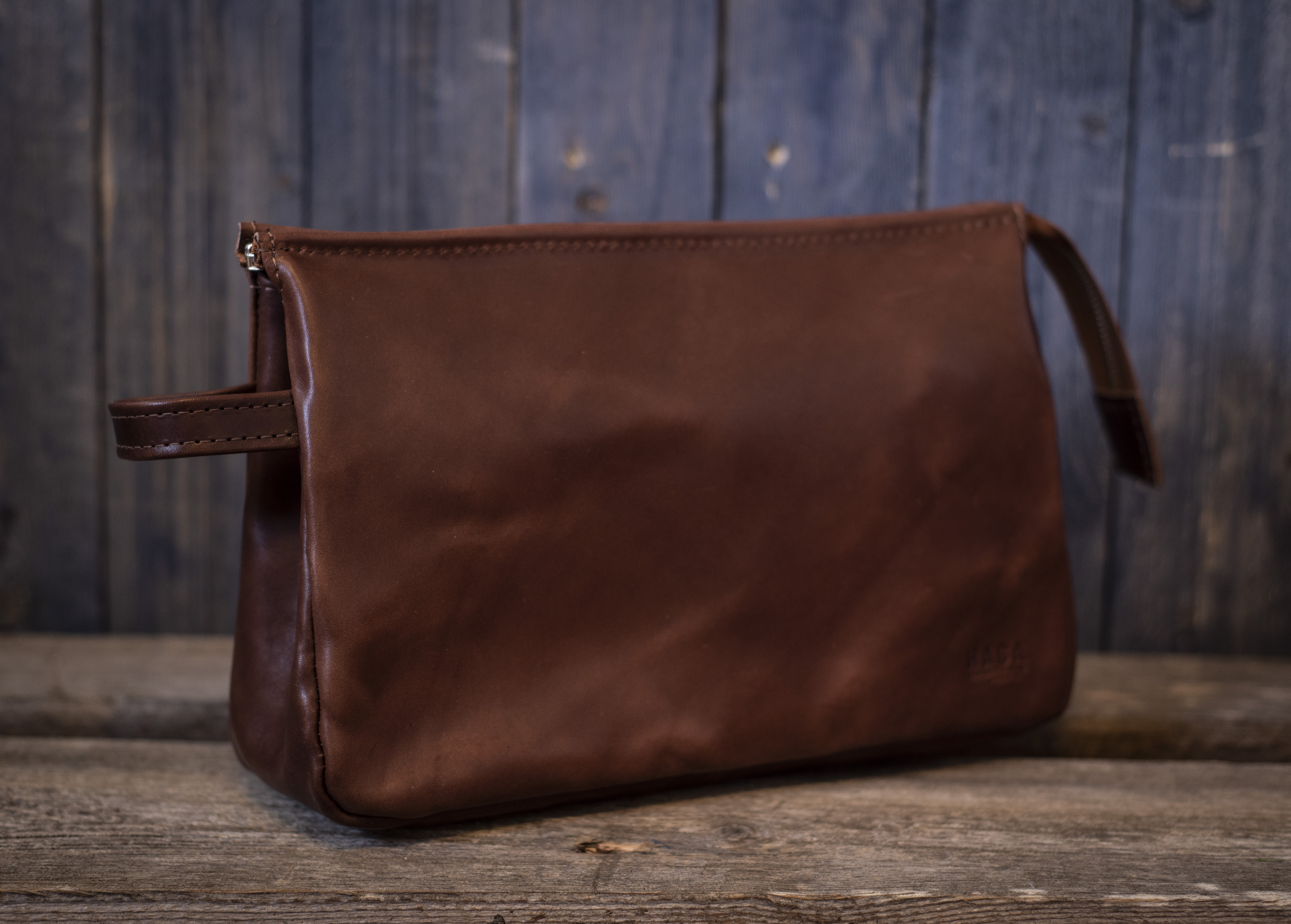 HagaToffeln - Toilet Bag Leather