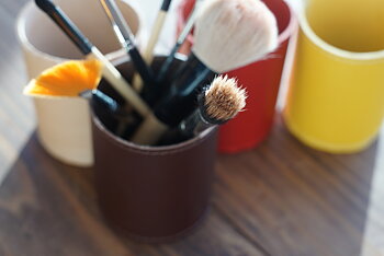 HagaToffeln - Pen Cup  Vegetable tanned leather