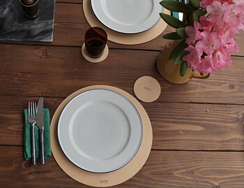 HagaToffeln - Plate Mat Vegetable Tanned Leather