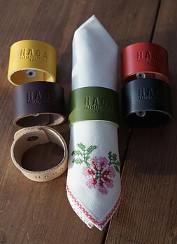HagaToffeln - Napkin Ring Leather